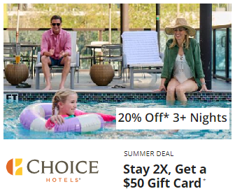 Choice Hotels Summer Deal